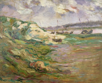 The Coast of Brittany by Roderic O Conor